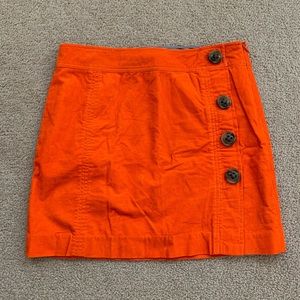 Sz 2 Orange Vineyard Vines Skirt